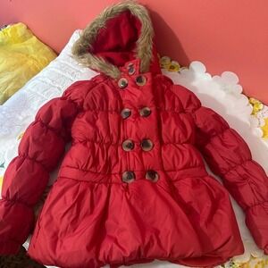 Velvet chic puffer coat